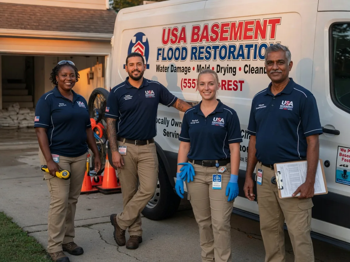 Basement Flood Cleanup company in Leonard, ND